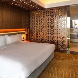 Singapore Honeymoon Packages Oasia Hotel Downtown Club Suite Bedroom