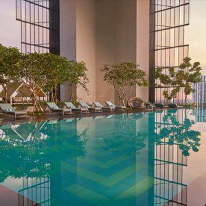 Singapore Honeymoon Packages Oasia Hotel Downtown Infinity Pool