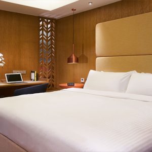 Singapore Honeymoon Packages Oasia Hotel Downtown Superior Room Bedroom