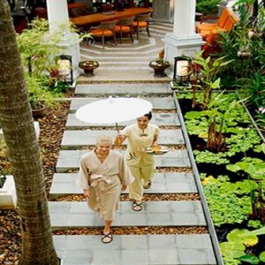 Thailand Honeymoon Packages Centara Grand Beach Resort Samui SPA Cenvaree Walkway