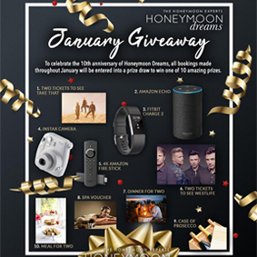 Jan Giveaway Honeymoon Dreams Honeymoon Specialists