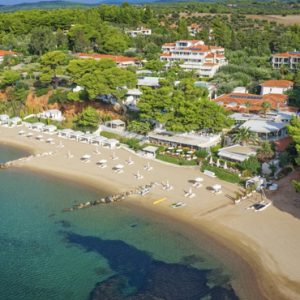 Greece Honeymoon Packages Danai Beach Resort And Villas Aerial View