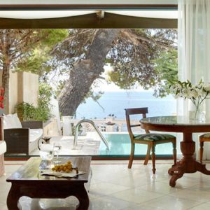 Greece Honeymoon Packages Danai Beach Resort And Villas Executive Pool Suite