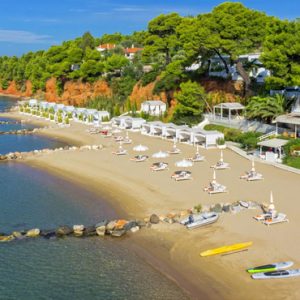 Greece Honeymoon Packages Danai Beach Resort And Villas Hotel Exterior Beach