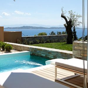 Greece Honeymoon Packages Eagles Villas Greece Junior Pool Villa With Private Garden