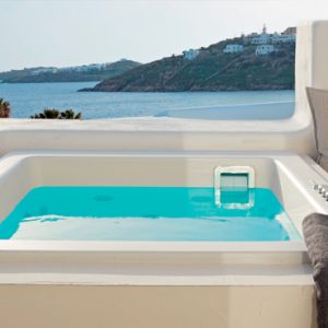 Greece Honeymoon Packages Kensho Ornos Deluxe Room With Outdoor Hot Tub2