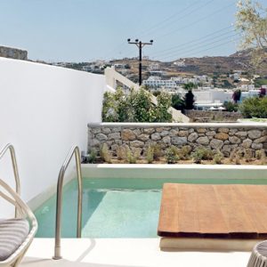 Greece Honeymoon Packages Kensho Ornos VIP Junior Suite With Private Pool2