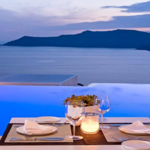 Greece Honeymoon Packages Kirini Santorini Anthos Restaurant Fine Dining