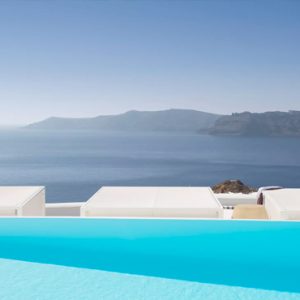 Greece Honeymoon Packages Kirini Santorini Pool And Sea View