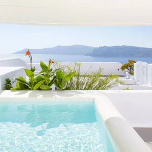 Greece Honeymoon Packages Kirini Santorini Pool And Stunning Views