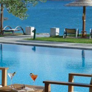 Greece Honeymoon Packages Elounda Peninsula All Suite Hotel Beach Bar And Lounge