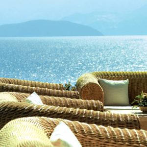 Greece Honeymoon Packages Elounda Peninsula All Suite Hotel Peninsula Lounge