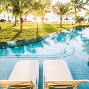 Mauritius Honeymoon Packages Victoria Beachcomber Resort And Spa Victoria For Two Swim Up Pool Sun Loungers