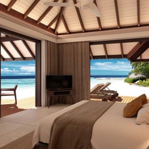 Maldives Honeymoon Packages Heritance Aarah Beach Villas Bedroom Beach View