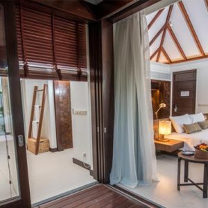 Maldives Honeymoon Packages Heritance Aarah Beach Villas Room And Bathroom
