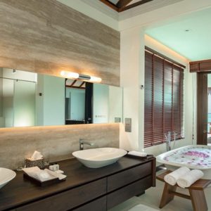 Maldives Honeymoon Packages Heritance Aarah Ocean Suites Bathroom