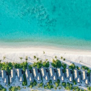 Maldives Honeymoon Packages Heritance Aarah Aerial View Of Beach Villas