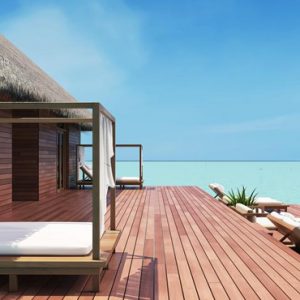 Maldives Honeymoon Packages Heritance Aarah Sun Loungers On Deck