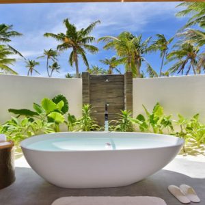 Maldives Honeymoon Packages Fushifaru Beach Villa Sunset3