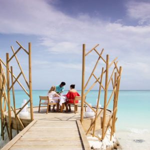 Maldives Honeymoon Packages Fushifaru Handhu Dining Platform1