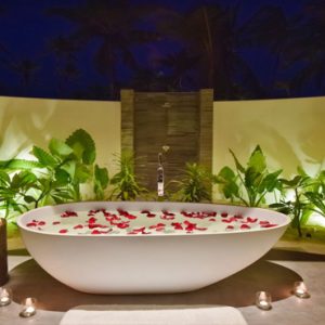 Maldives Honeymoon Packages Fushifaru Pool Beach Villa Sunset2