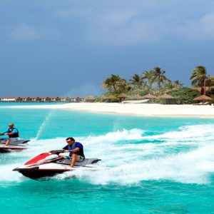 Maldives Honeymoon Packages Reethi Faru Resort Jetskiing