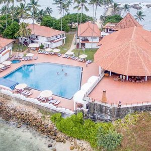 Sri Lanka Honeymoon Packages Dickwella Resort And Spa Hotel Pool Aerial View