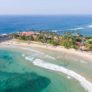 Sri Lanka Honeymoon Packages Dickwella Resort And Spa Aerial View Of Hotel