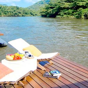 Thailand Honeymoon Packages The Float House River Kwai Floating Villa2