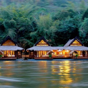 Thailand Honeymoon Packages The Float House River Kwai Hotel Exterior