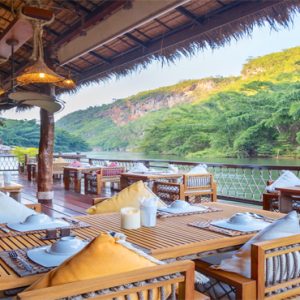 Thailand Honeymoon Packages The Float House River Kwai Pontoon Floating Restaurant & Bar