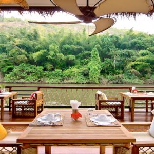 Thailand Honeymoon Packages The Float House River Kwai Pontoon Floating Restaurant & Bar1