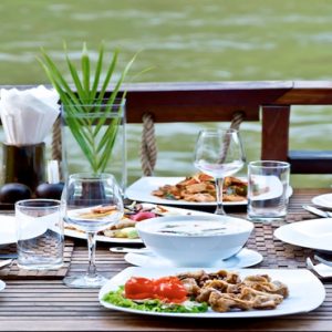 Thailand Honeymoon Packages The Float House River Kwai Pontoon Floating Restaurant & Bar2