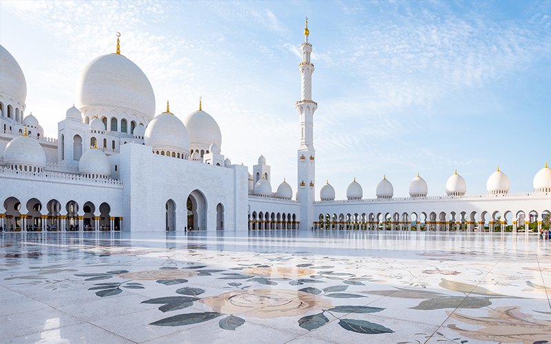 Top 10 Romantic Things To Do In Abu Dhabi Sheikh Zayed Grand Mosque Centre