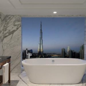 Dubai Honeymoon Packages Taj Dubai Bath With A View