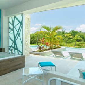 Jamaica Honeymoon Packages Breathless Montego Bay Resort & Spa Xhale Club Junior Suite Swim Up