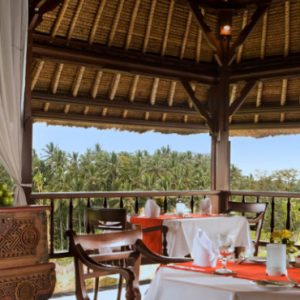 Luxury Bali Honeymoon Packages Kamandalu Ubud Aira Cafe