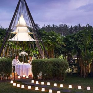 Luxury Bali Honeymoon Packages Kamandalu Ubud Candlelight Dinner