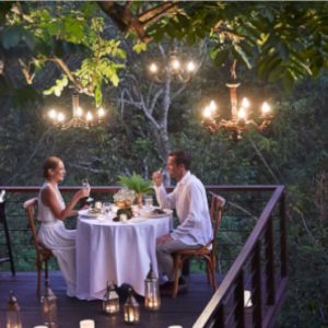 Luxury Bali Honeymoon Packages Kamandalu Ubud Forest Dining