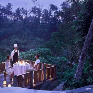 Luxury Bali Honeymoon Packages Kamandalu Ubud In Villa Barbeque