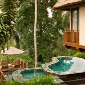 Luxury Bali Honeymoon Packages Kamandalu Ubud Two Bedroom Vallley Pool Villa 5