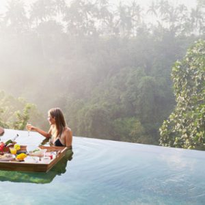 Luxury Bali Honeymoon Packages Kamandalu Ubud Pool Brunch