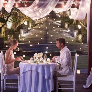 Luxury Bali Honeymoon Packages Kamandalu Ubud Romantic Dinner
