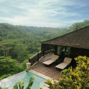 Luxury Bali Honeymoon Packages Kupu Kupu Barong Villas Aerial View 1