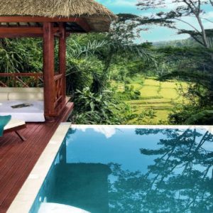 Luxury Bali Honeymoon Packages Kupu Kupu Barong Villas Pool View