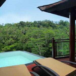 Luxury Bali Honeymoon Packages Kupu Kupu Barong Villas River Front Pool Villa 4