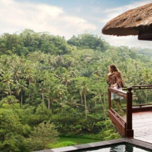 Luxury Bali Honeymoon Packages Kupu Kupu Barong Villas River Front Pool Villa