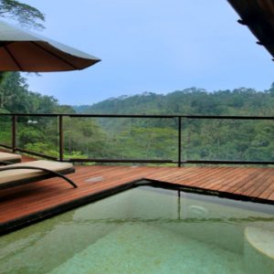 Luxury Bali Honeymoon Packages Kupu Kupu Barong Villas River View Pool Villa