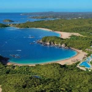 Mexico Honeymoon Packages Secrets Huatulco Resorts & Spa Aerial View