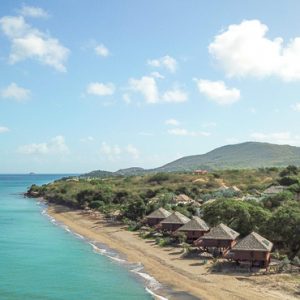 Nevis Honeymoon Packages Paradise Beach Nevis Resort Aerial View